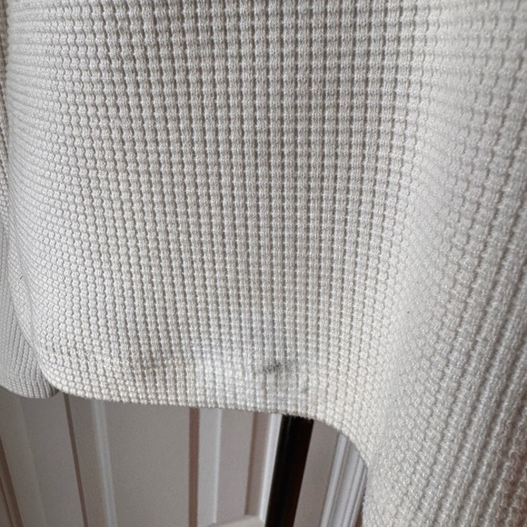 Women’s Fig Cream  Long Sleeve Waffle Thermal Top - Picture 9 of 12